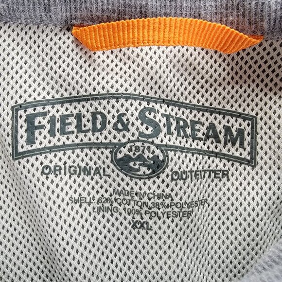 Field & Stream Shirt Mens‎ 2XL Gray Short Sleeve Button Up Outdoor Hiking Casual - Picture 7 of 8